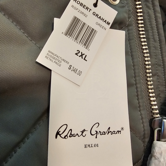 Barbour Quilted Jacket in Green - Picture 7 of 13